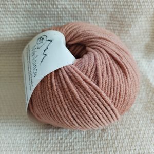 Pelote Grès rose 12*2/28, la gamme "Maqui"