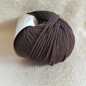 Pelote terre d'ombre brulée 6*2/28, la gamme "Bannette"