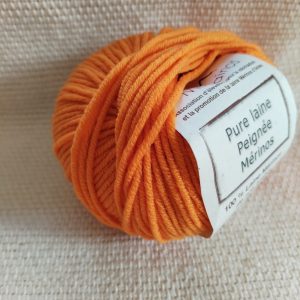 Pelote Cosmos sulfureux 6*2/28, La gamme "Bannette"